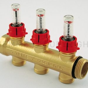 KOLEKTORE FLOOR ME FLOWMETER 1  1/4''